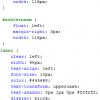 les3 opdracht formulier css